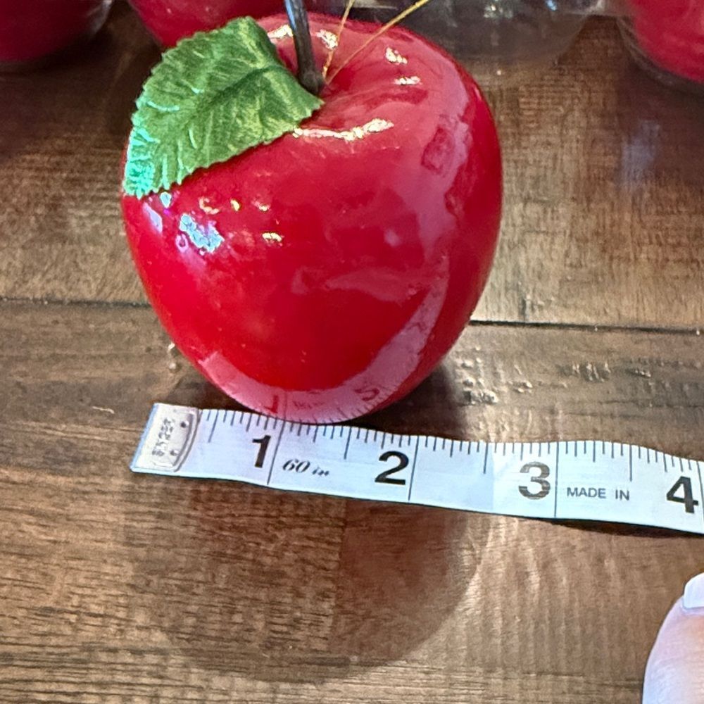48 Decorative Red Apples - Picture 7 of 9